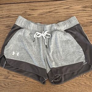Under Armour Women's Athletic Shorts in Gray and light grey size S